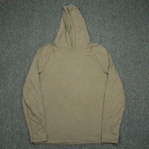 Lululemon Hoodie Mens Large Green Performance Pullover Long Sleeve